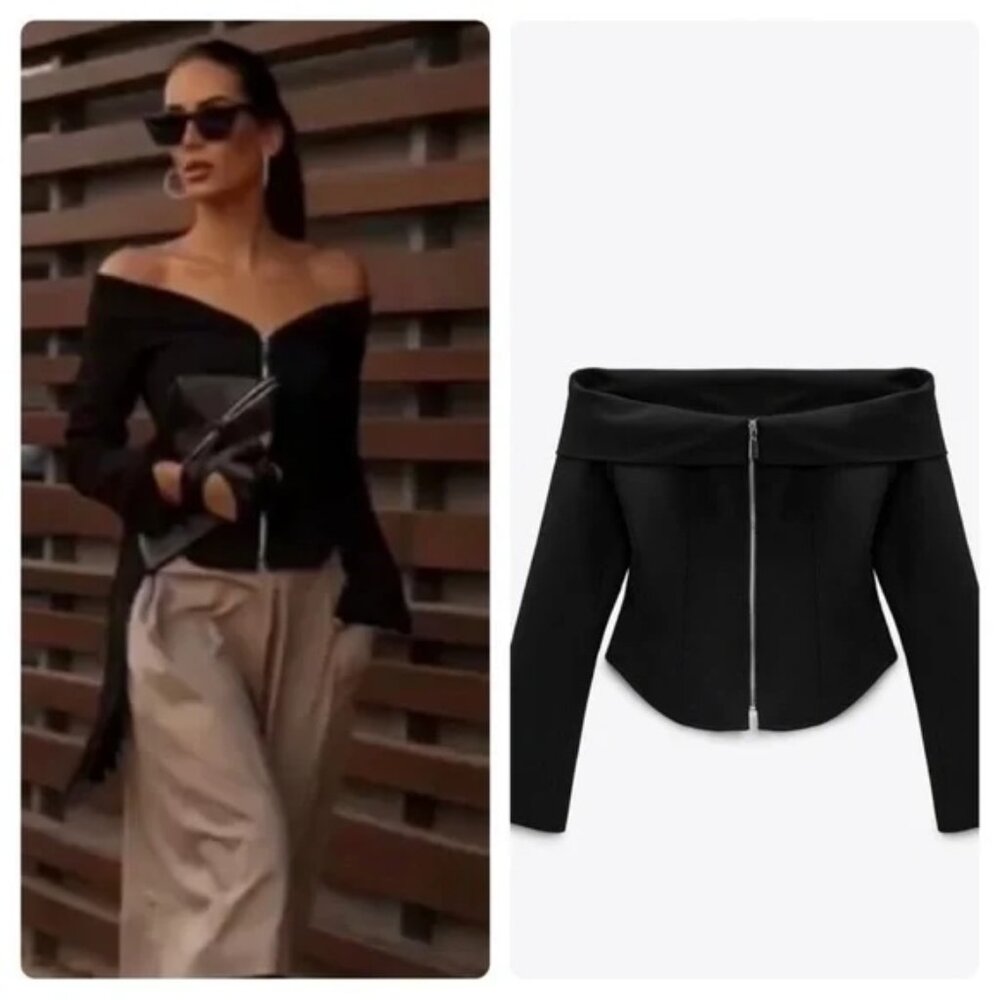 Zara Off Shoulder Top
